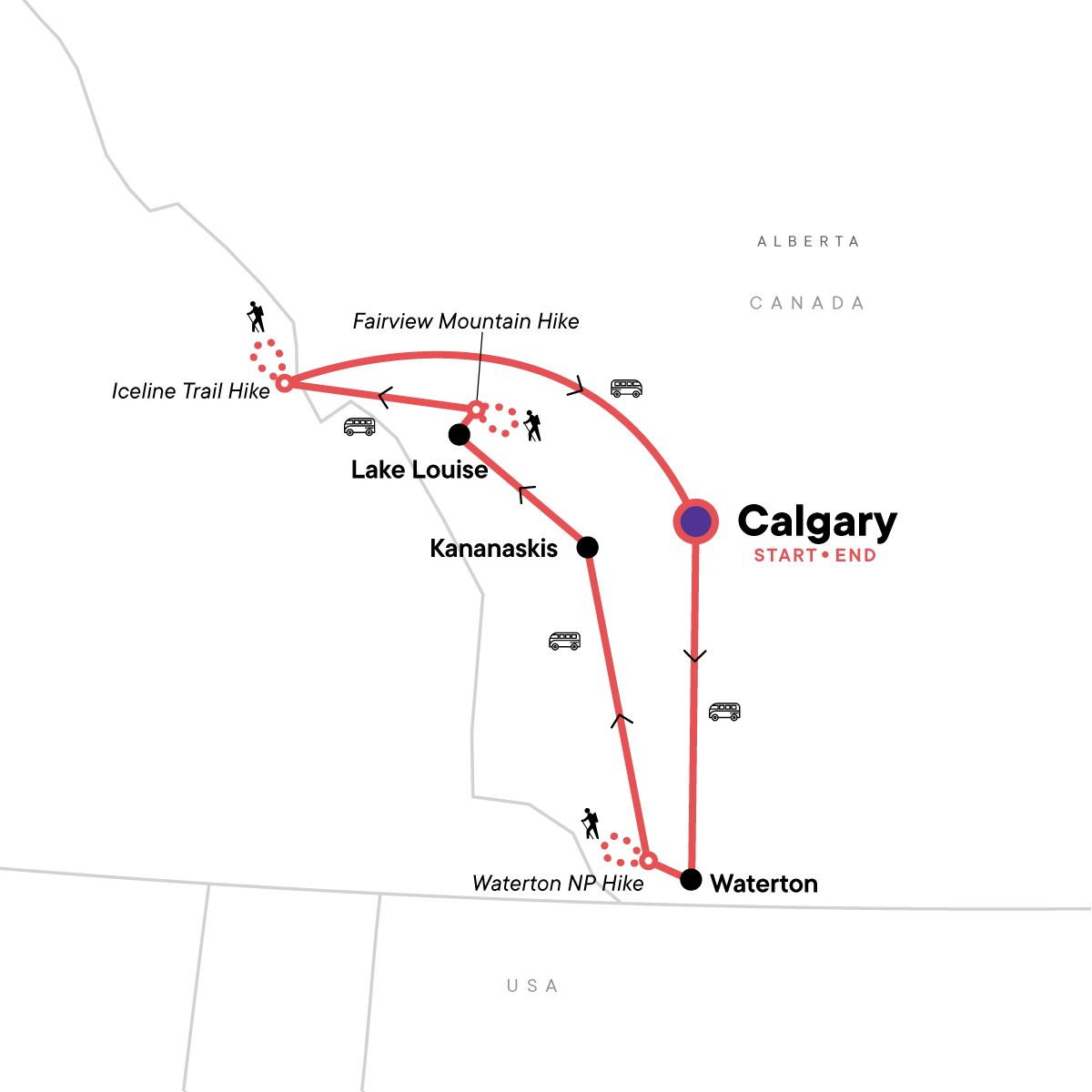 Active Canadian Rockies Adventure