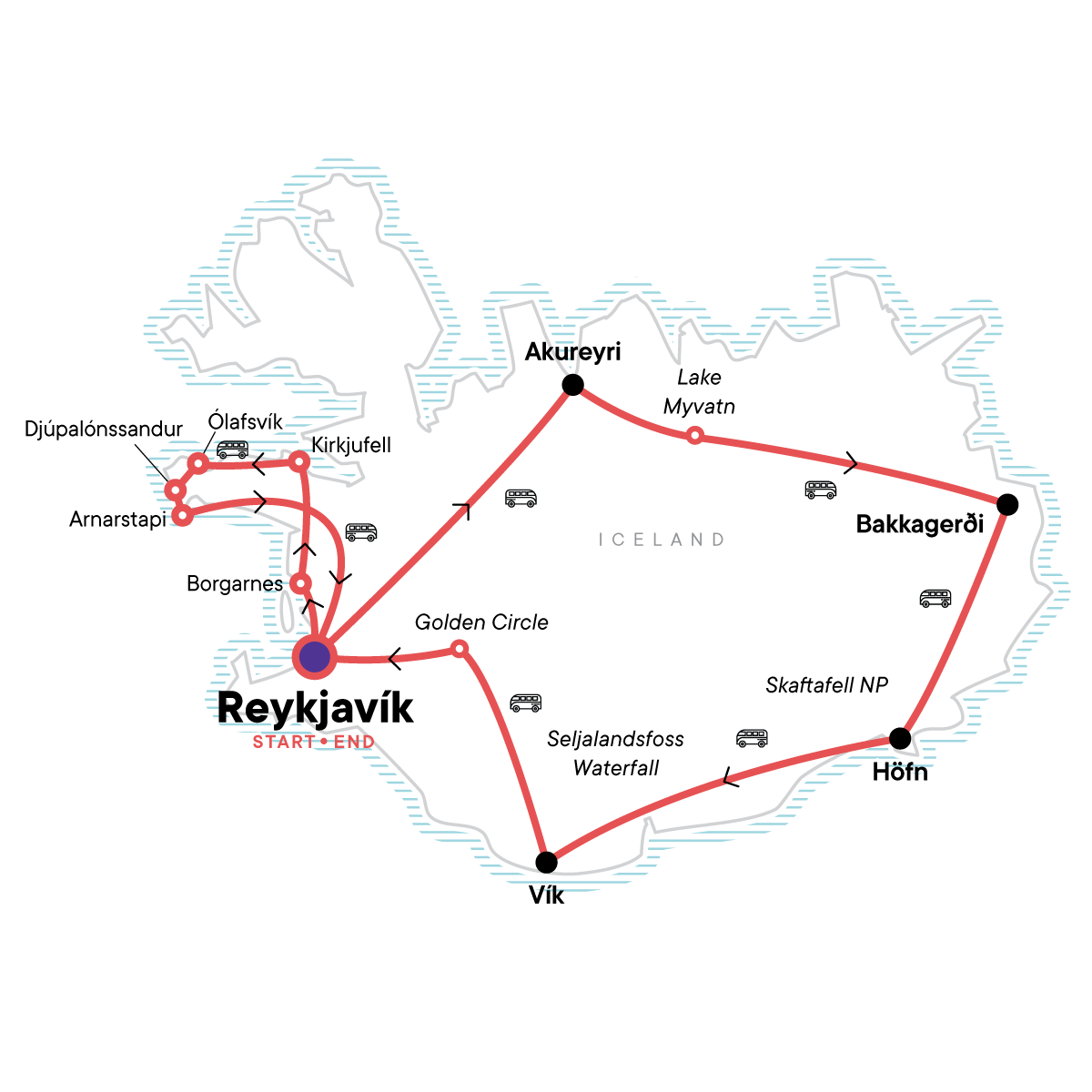 Best of Iceland: Golden Circle & Snæfellsnes Peninsula