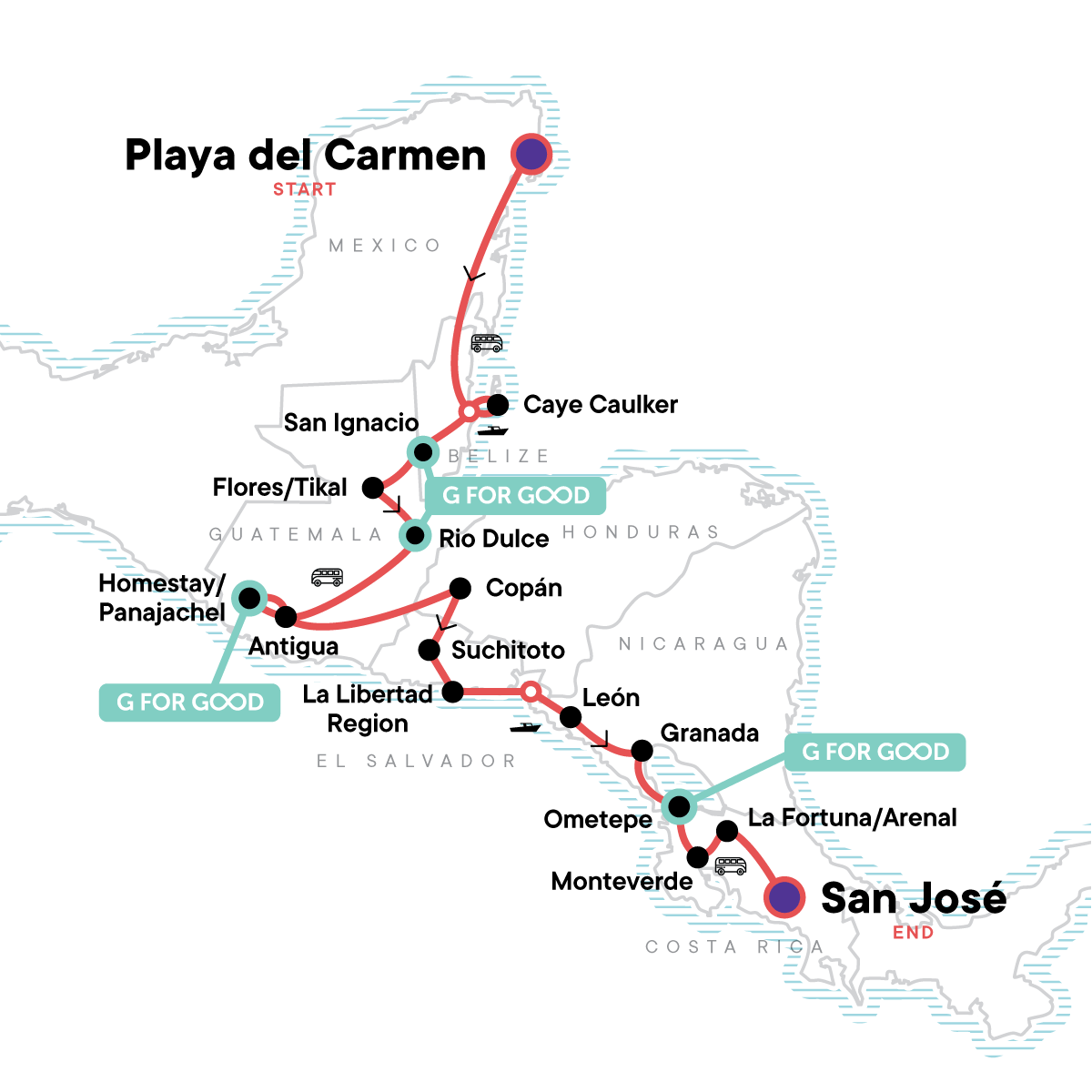 Central American Journey: Rainforests & Ruins