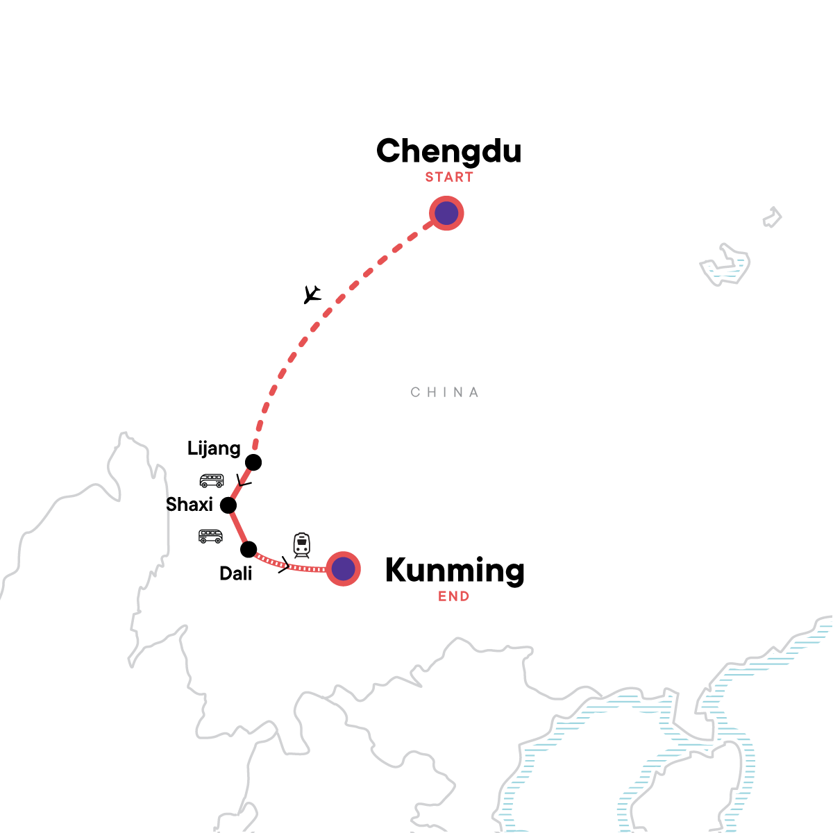 China’s Hidden Highlights: Chengdu to Kunming