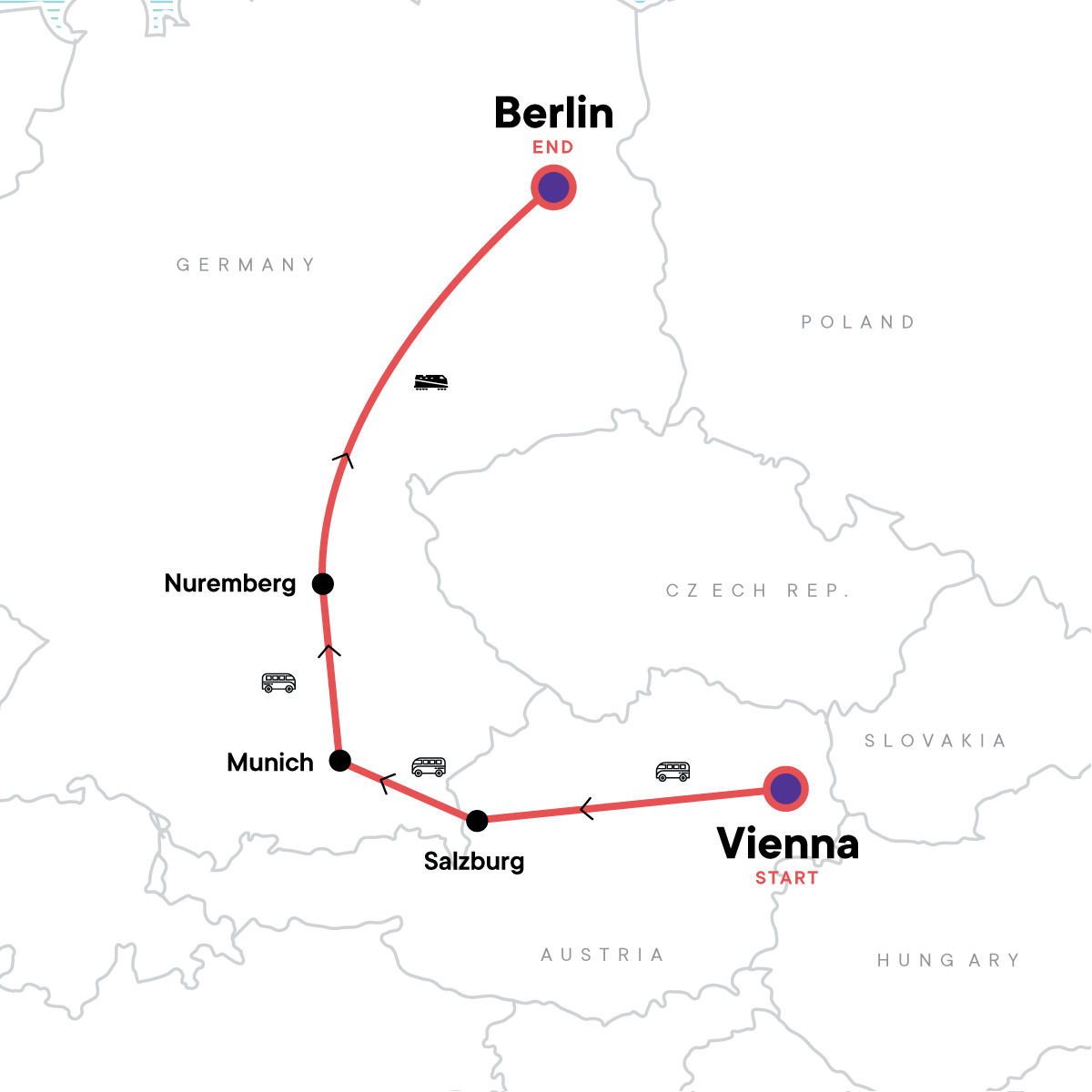 Christmas in Central Europe, Vienna to Berlin
