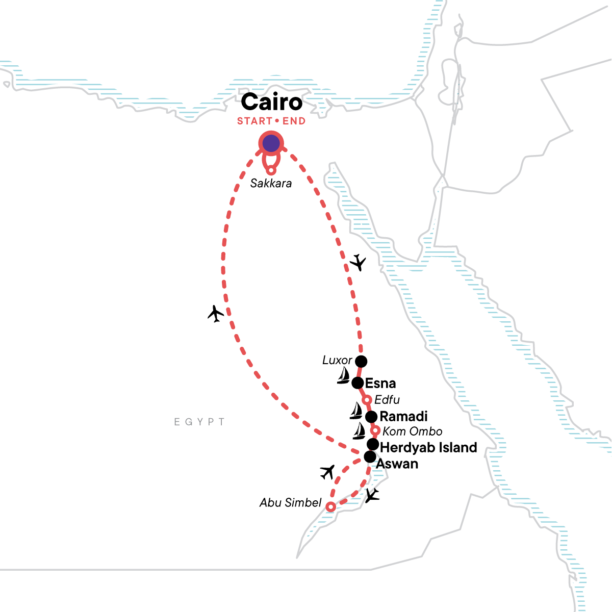 Egypt: Pyramids, Temples & the Nile