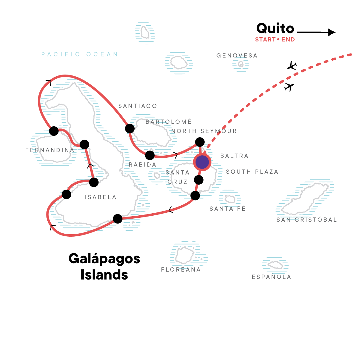 Galápagos — West & Central Islands aboard the Eden