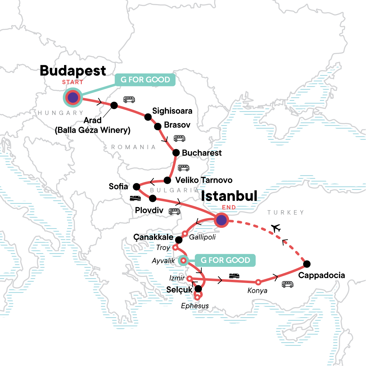 Highlights of Eastern Europe & Turkey