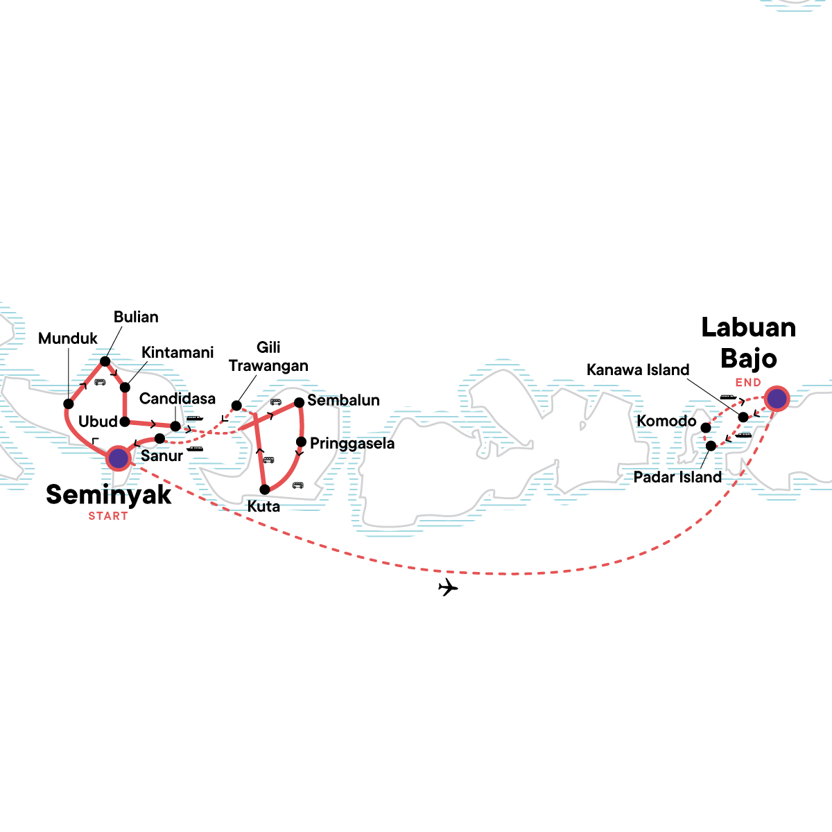 Indonesia: Bali, Komodo & Lombok