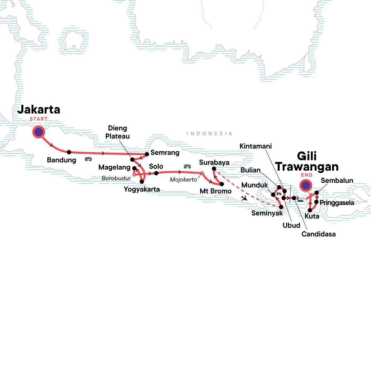 Indonesia: Jakarta, Bali & Lombok