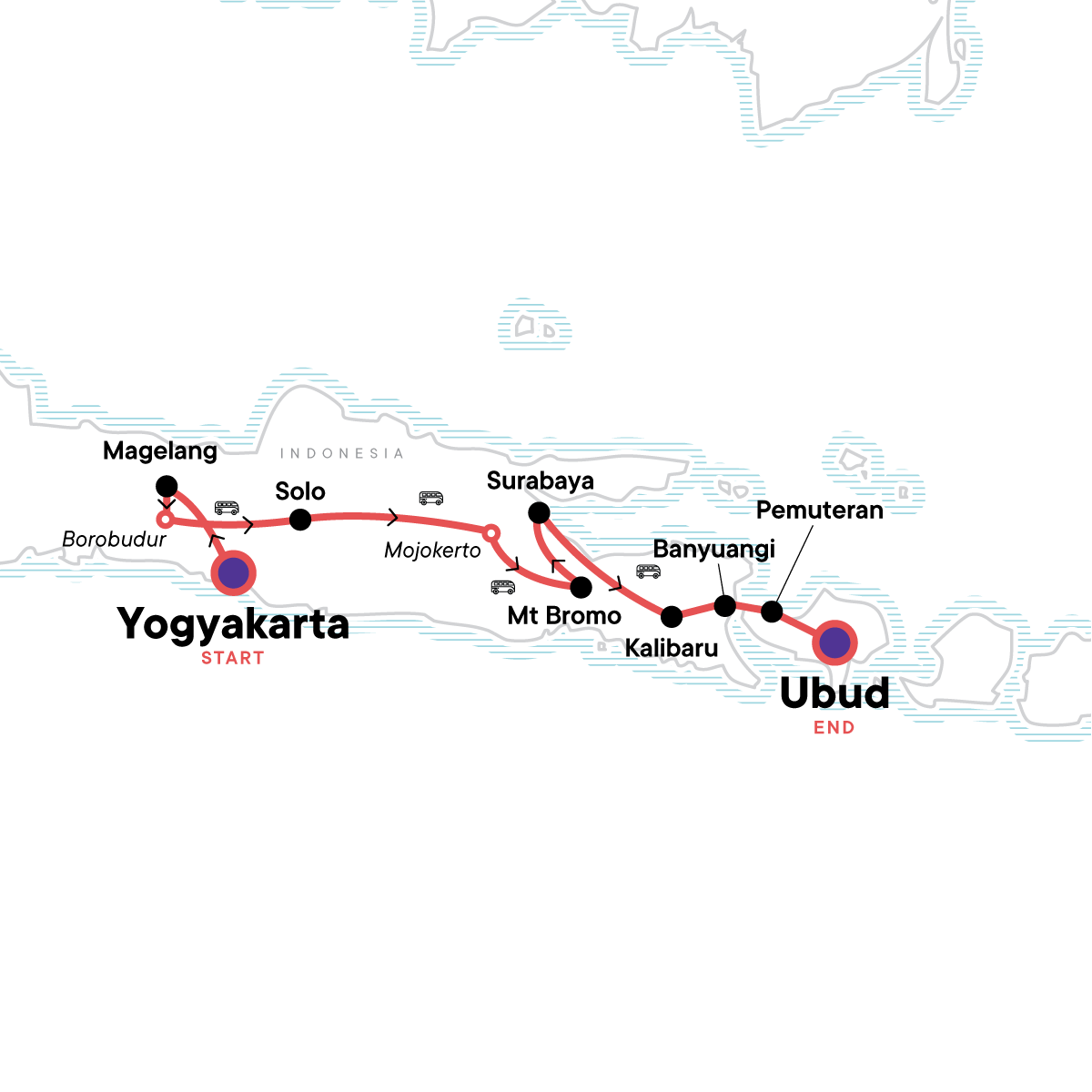 Indonesia: Yogyakarta, Java & Ubud