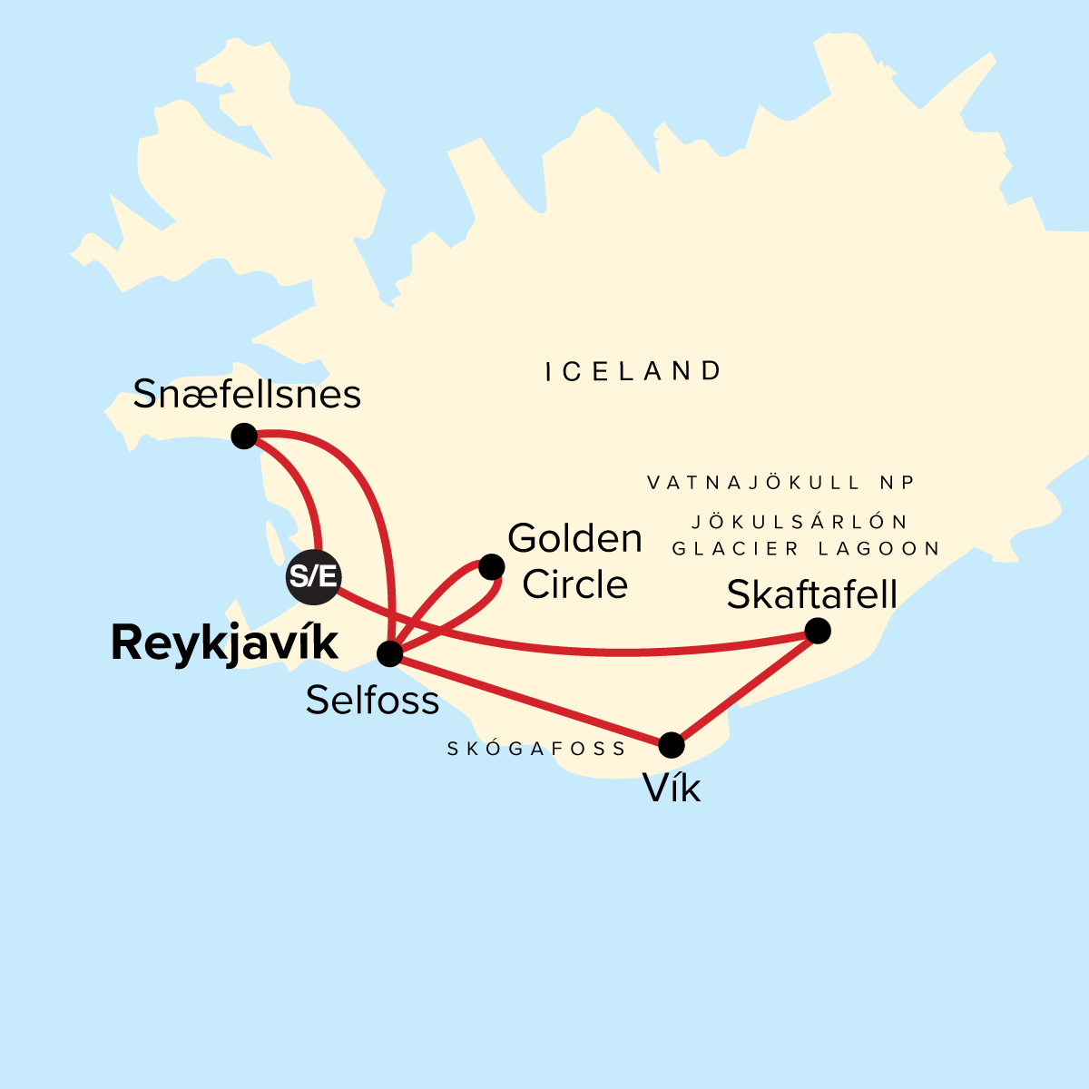 Iceland Northern Lights & Golden Circle