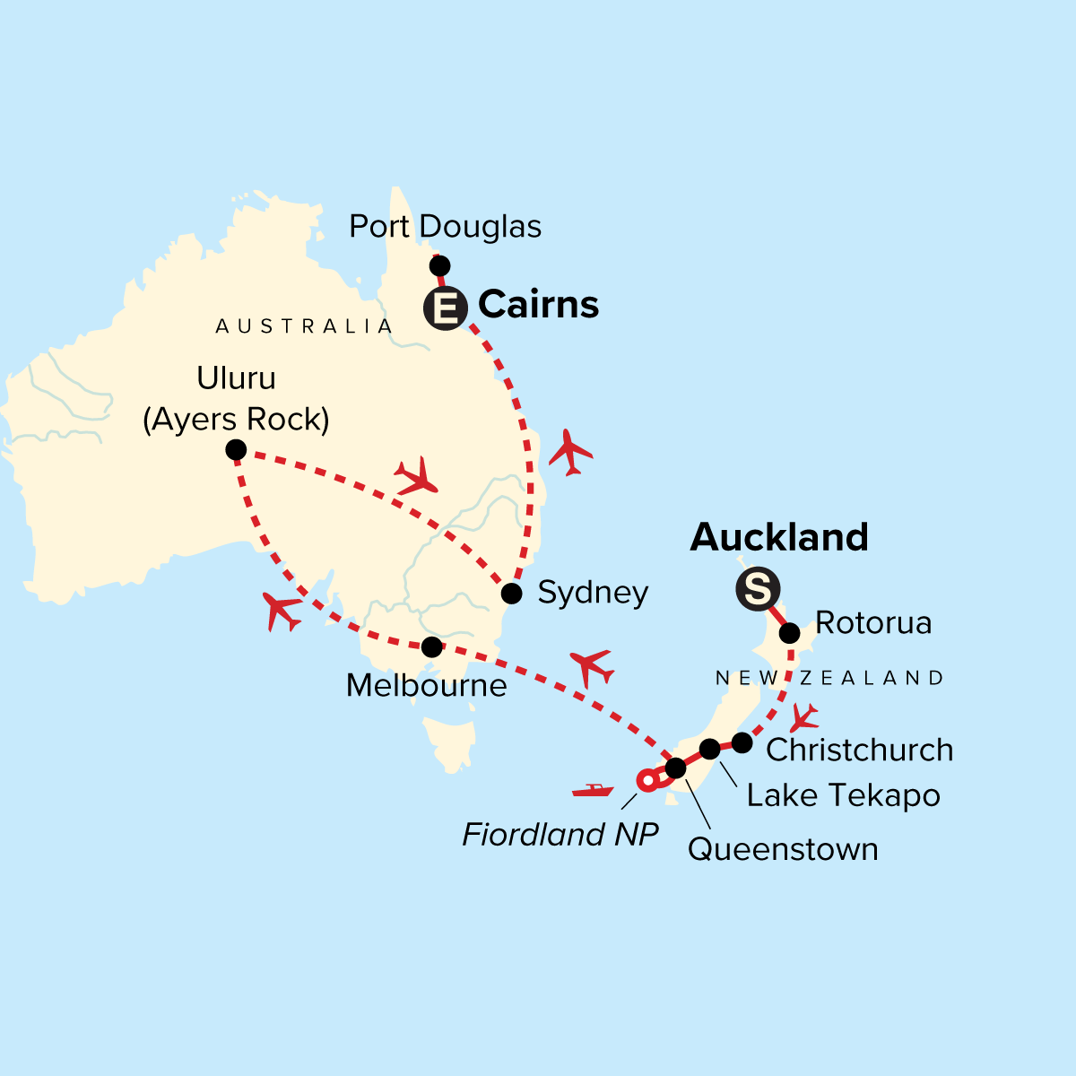 Journeys: Iconic Australia and New Zealand