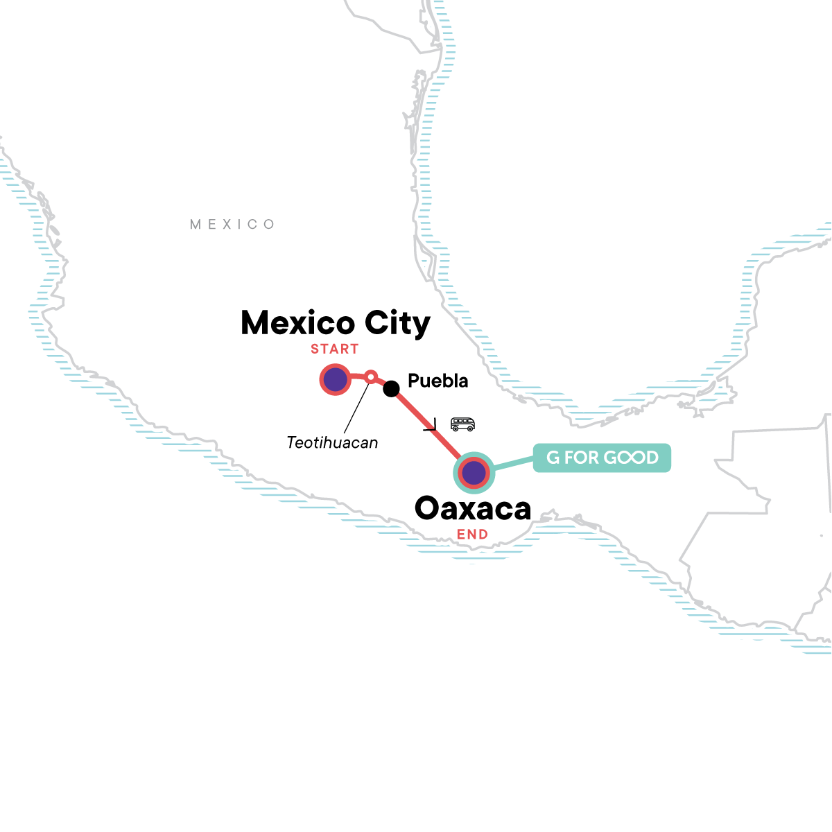 Mexico City to Oaxaca: Pottery & Aztec Pyramids