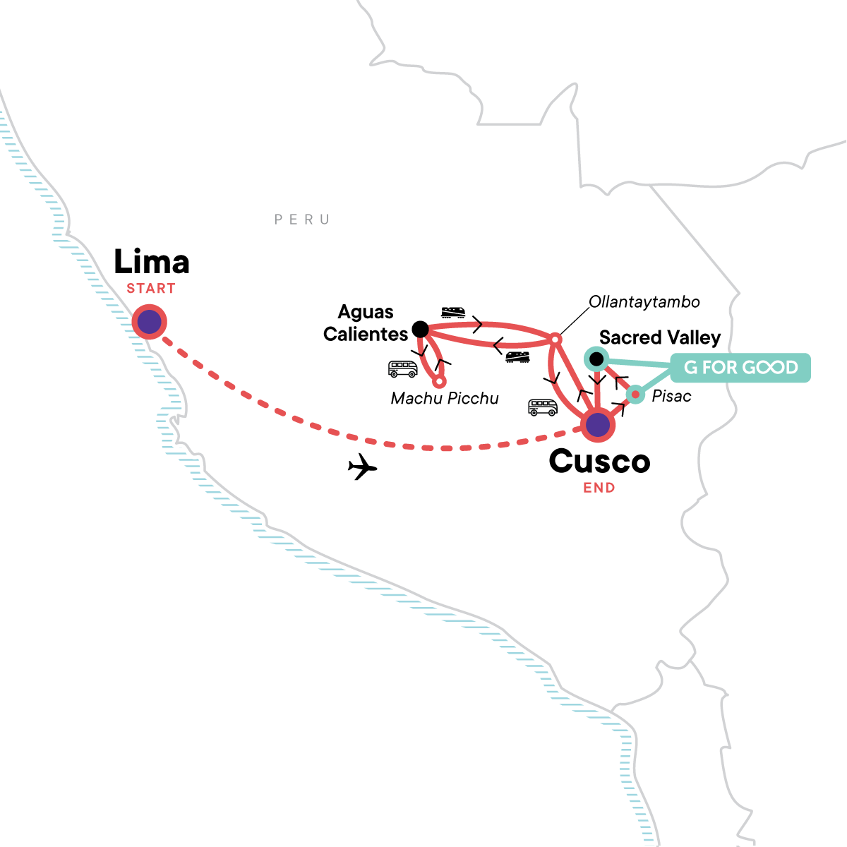 Peru: Lima, The Sacred Valley & Machu Picchu by Train