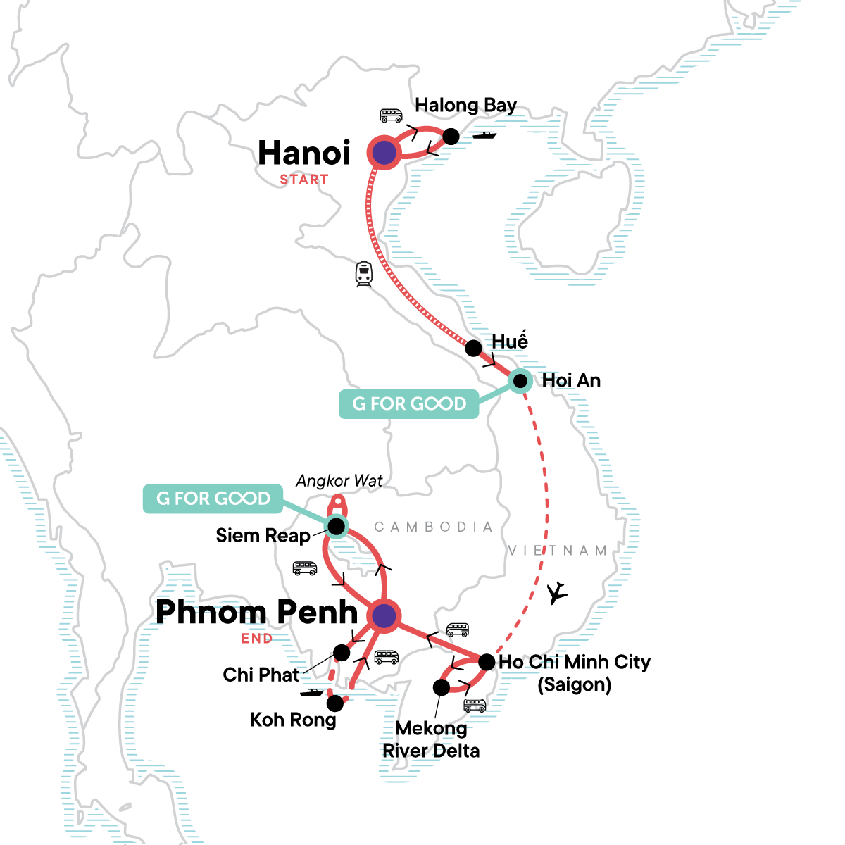 Solo-ish Vietnam & Cambodia
