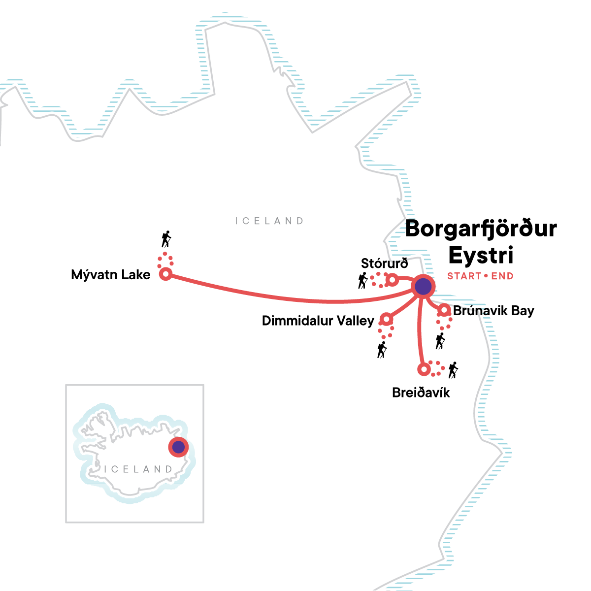 Trekking Eastern Iceland