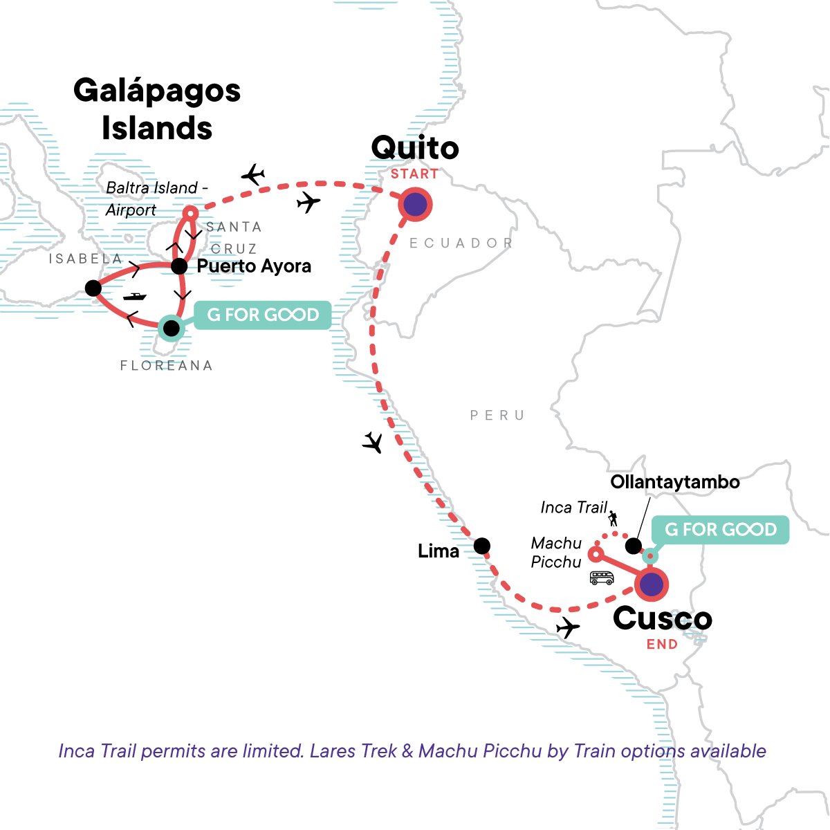 Active Galápagos & Machu Picchu