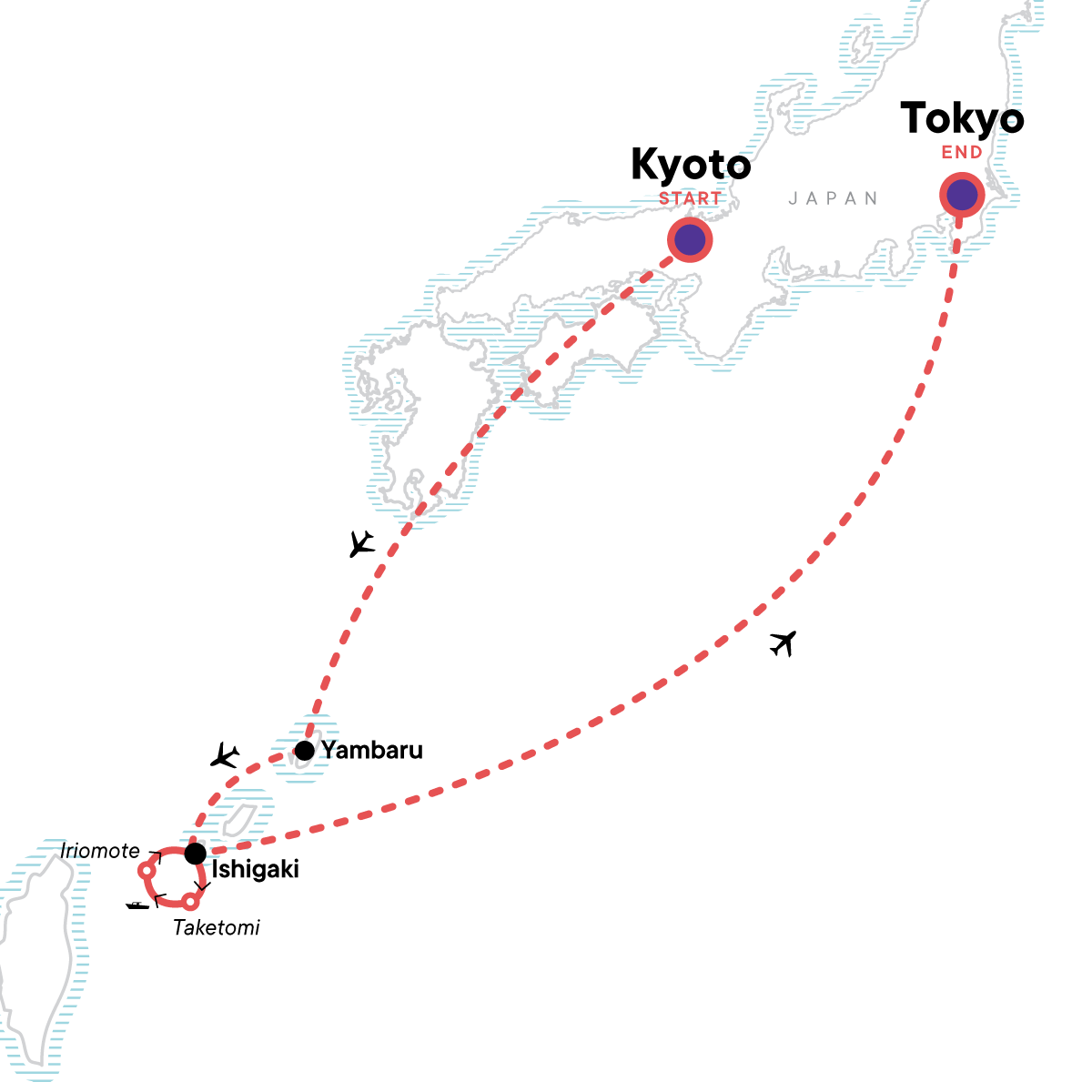 Active Japan: Kyoto to Tokyo Island Hopping