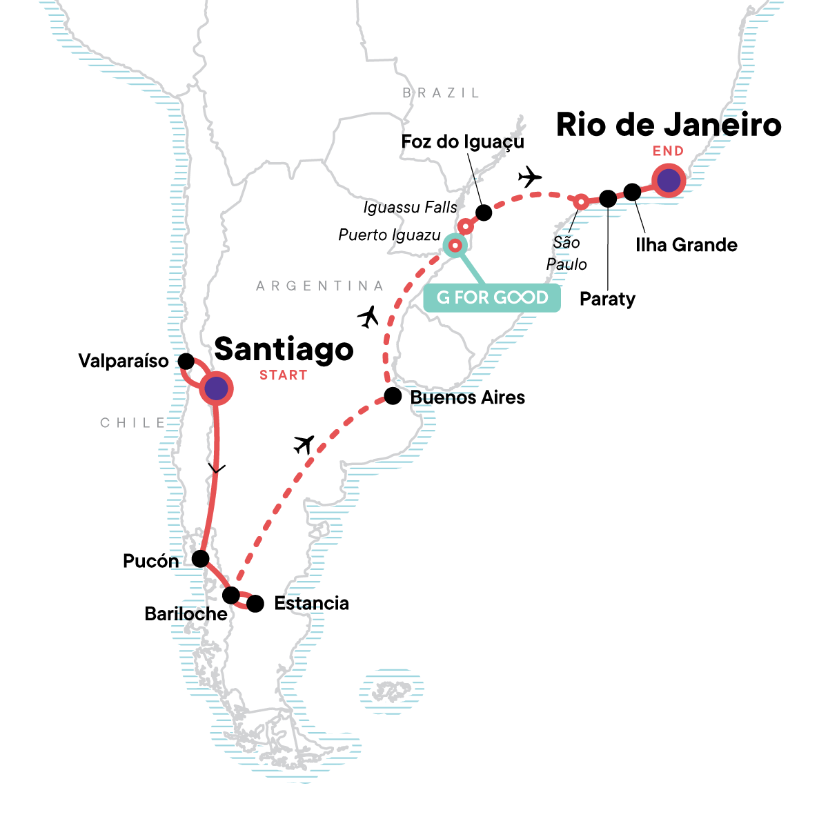 Andes, Iguassu & Beyond