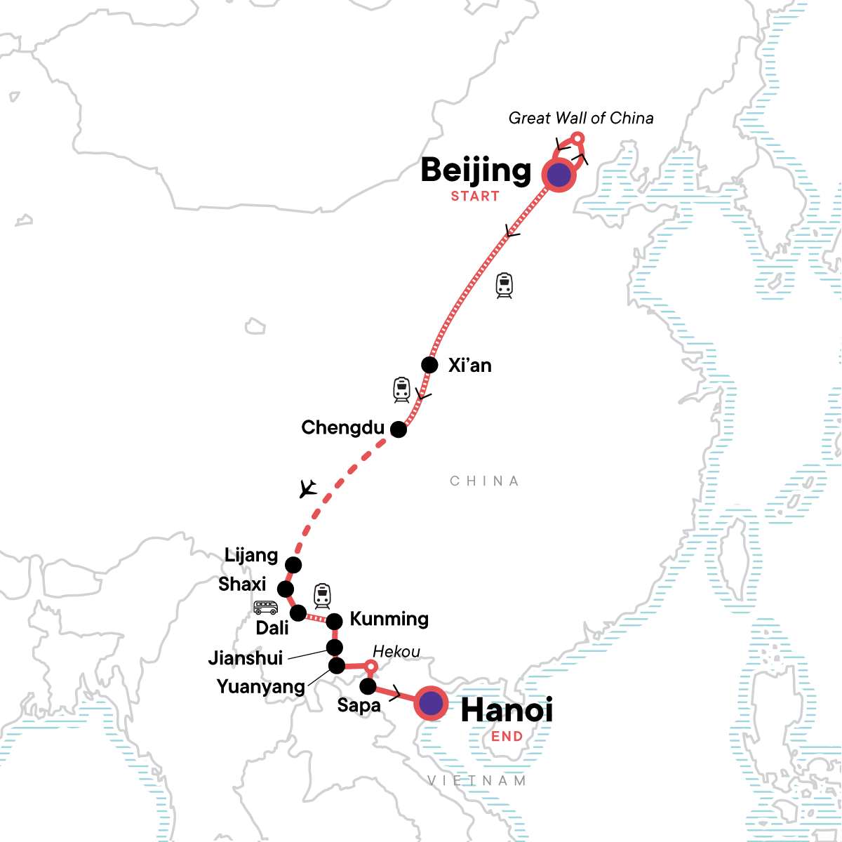 China & Vietnam: Beijing to Sapa Adventure