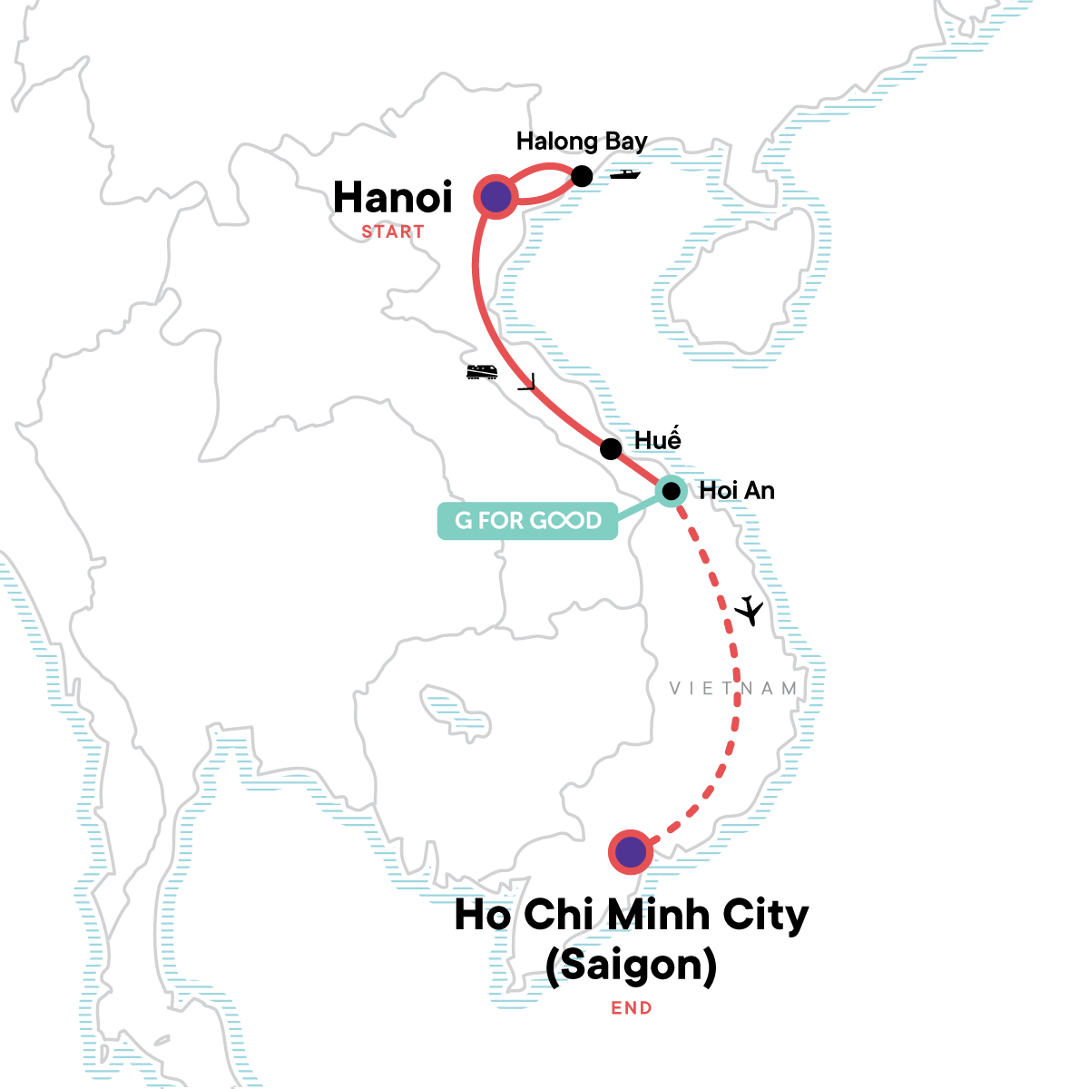 Classic Vietnam: Hanoi to Ho Chi Minh City