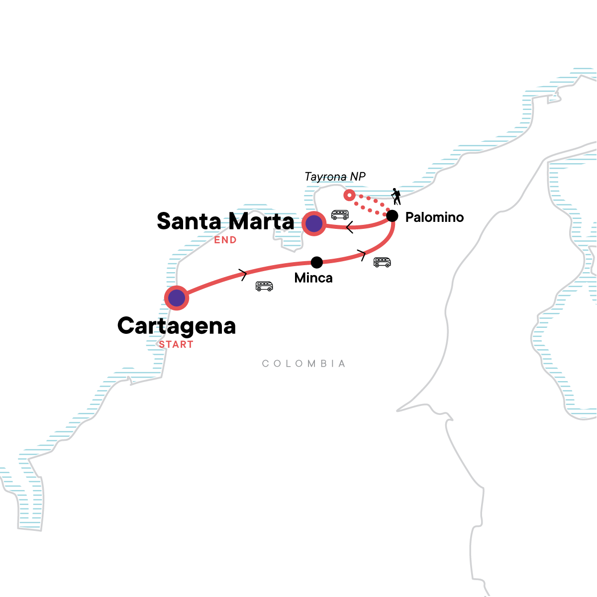 Colombian Adventure: Caribbean Coast & Tayrona National Park