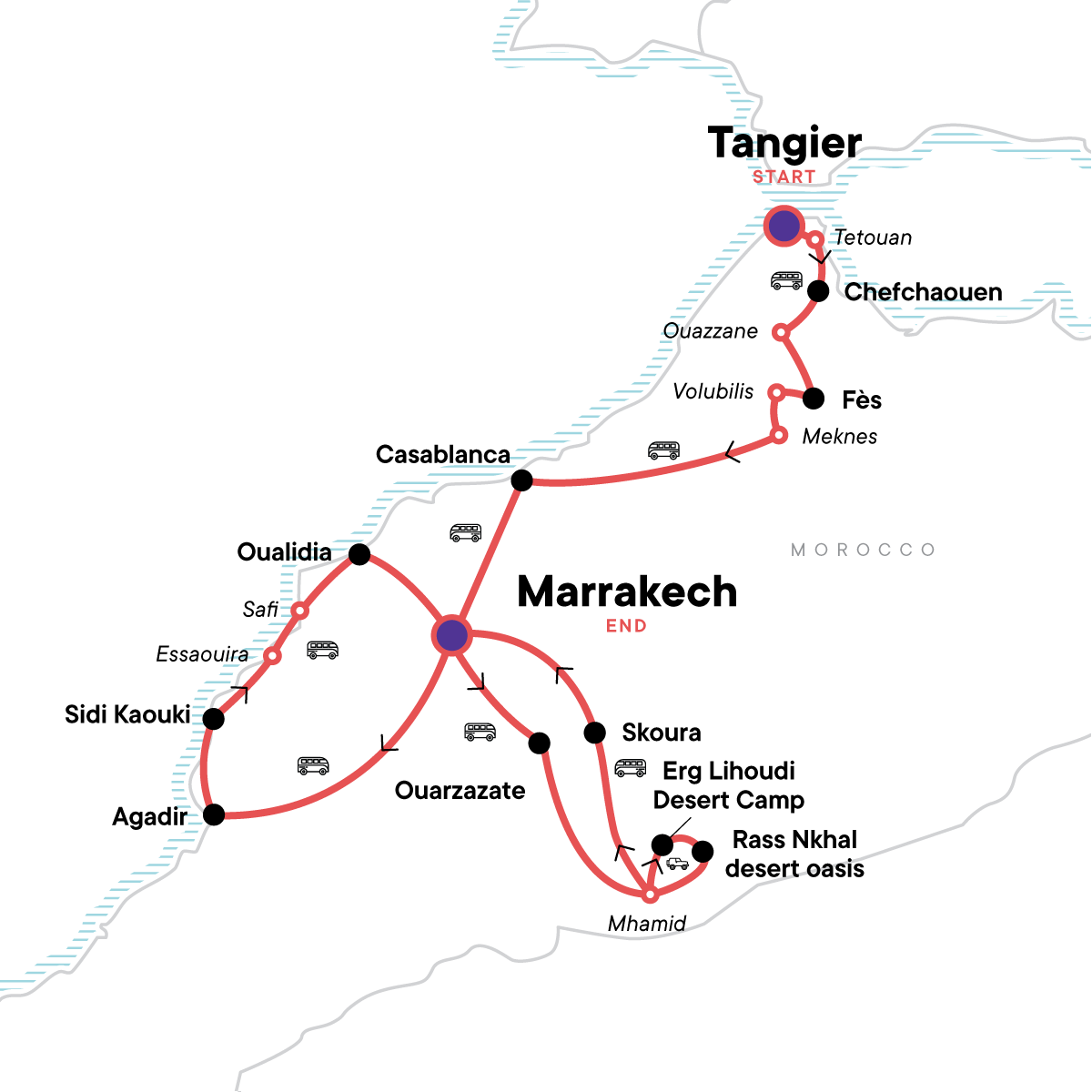 Complete Morocco: The Sahara to the Coast