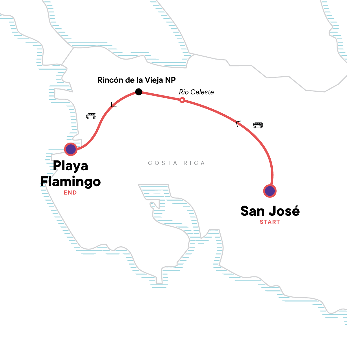 Costa Rica: Rio Celeste & Rincon de la Vieja