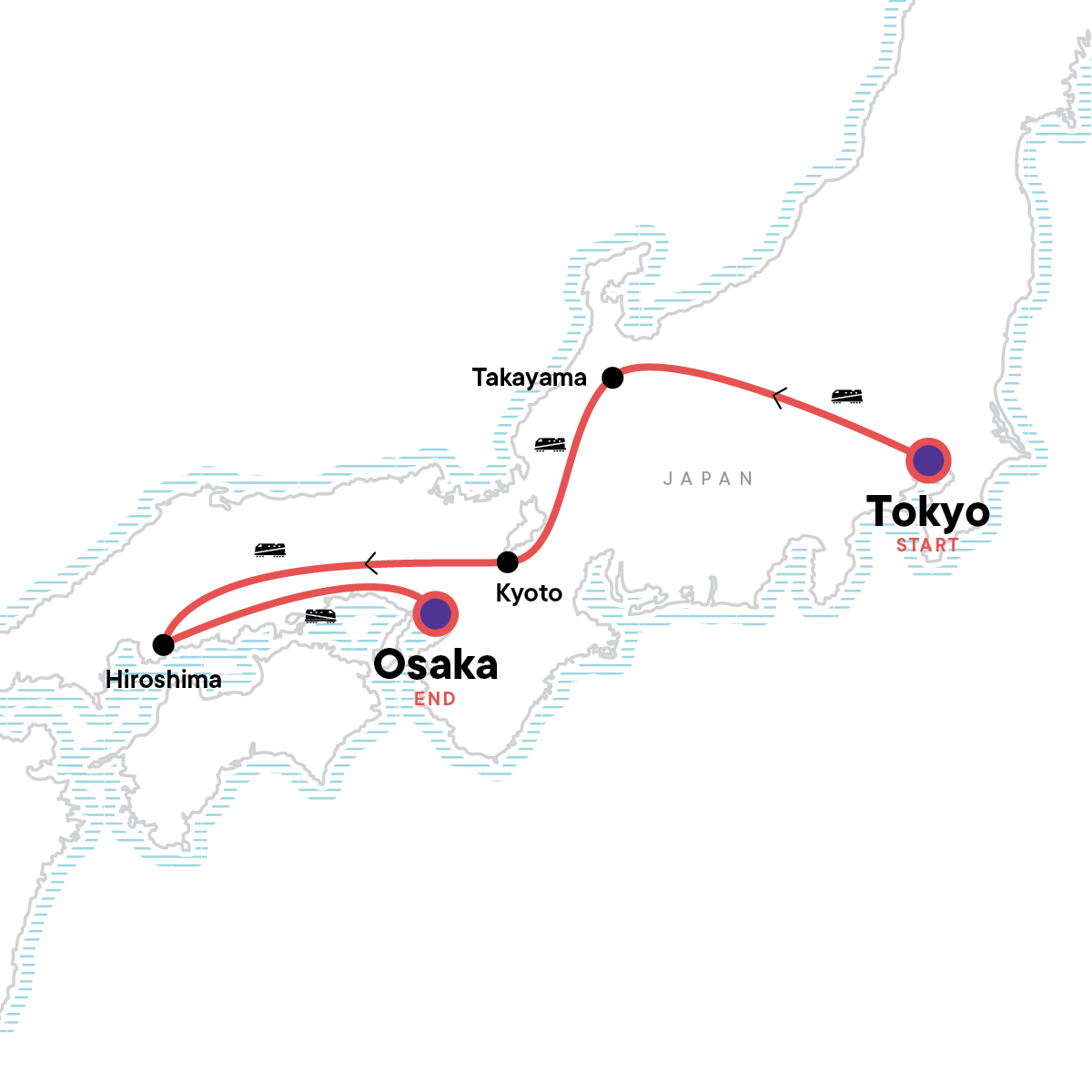 Epic Japan: Speed Trains & Street Food