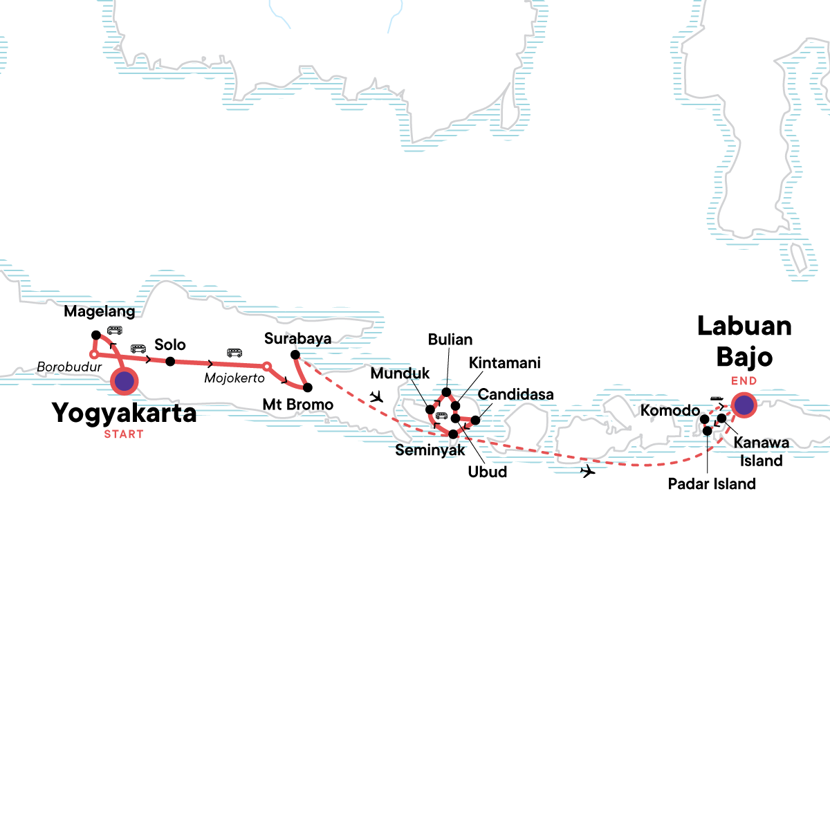 Indonesia: Java, Bali & Komodo Island