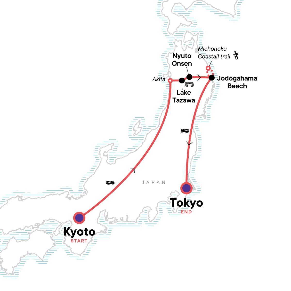 Japan: Kyoto, Tokyo & the Michinoku Coastal Trail