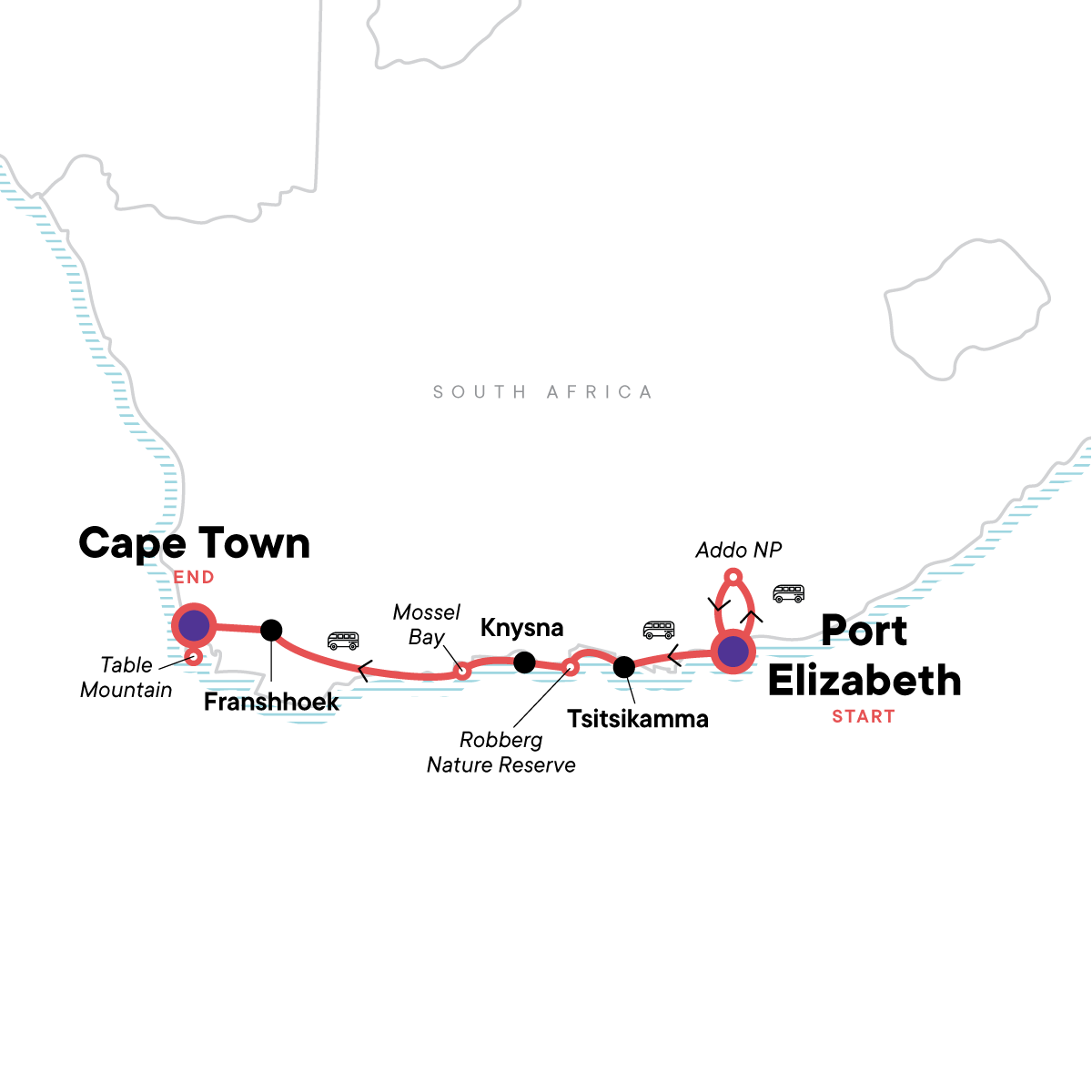 South Africa: Cape Town & The Garden Route
