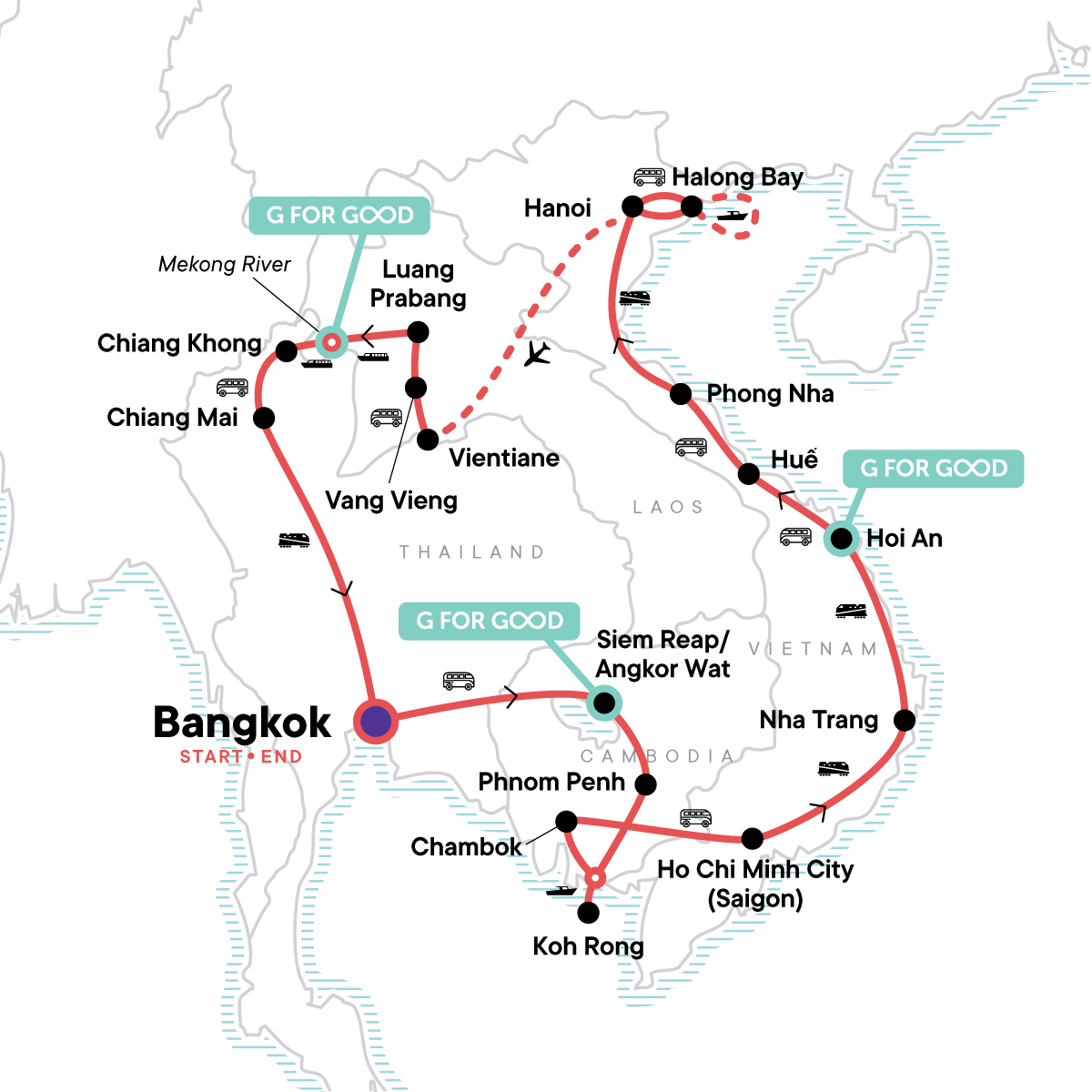 Southeast Asia Discovery: Seasides and Street Food