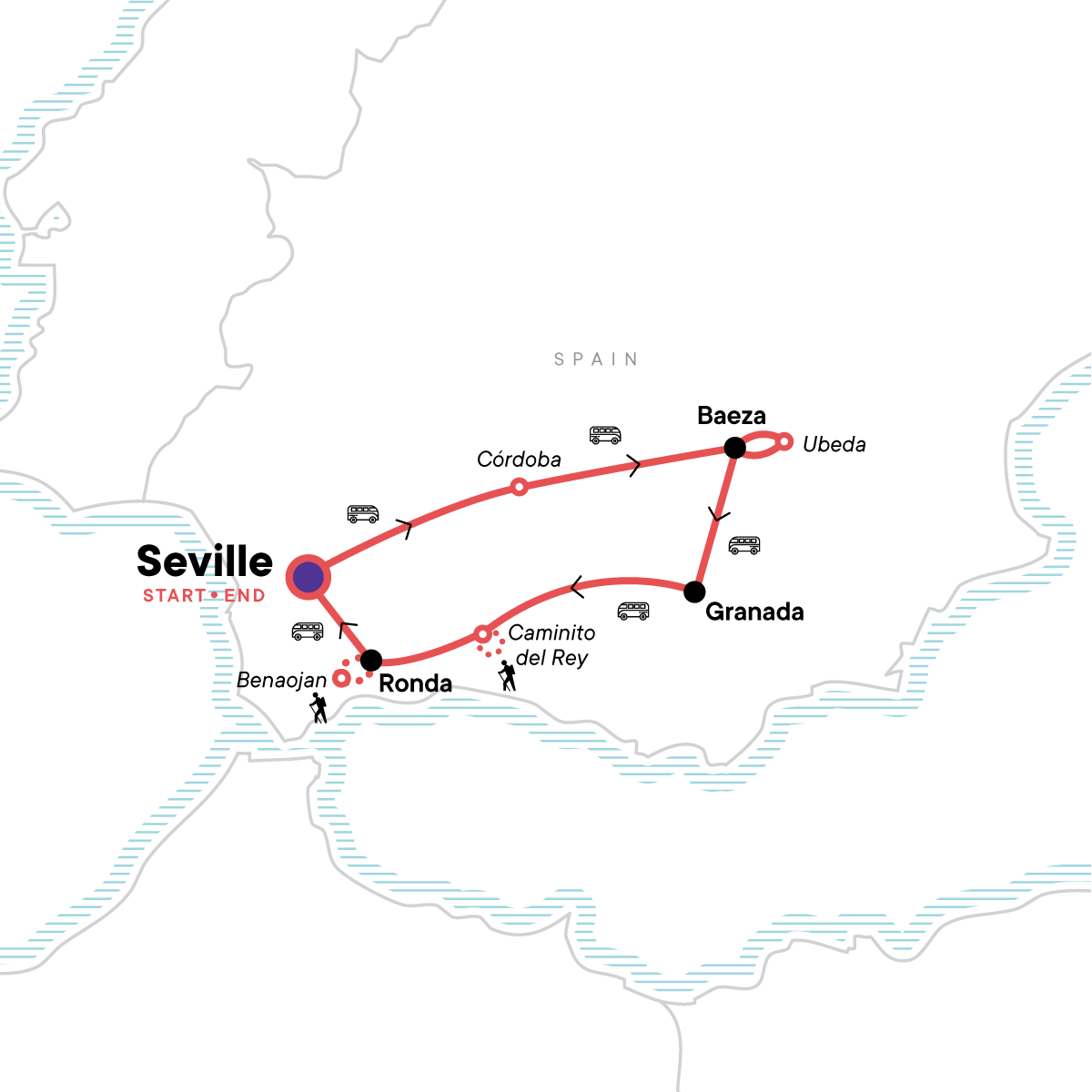 Spain: Cultural Traditions & Hiking the Caminito del Rey