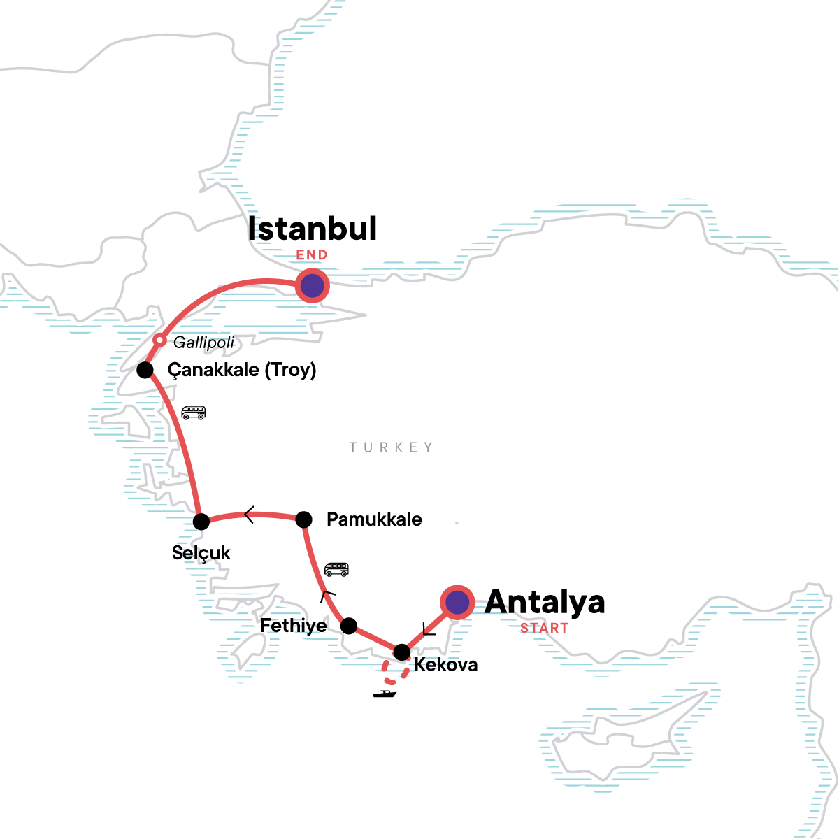 Turkey: Troy & the Turkish Riviera