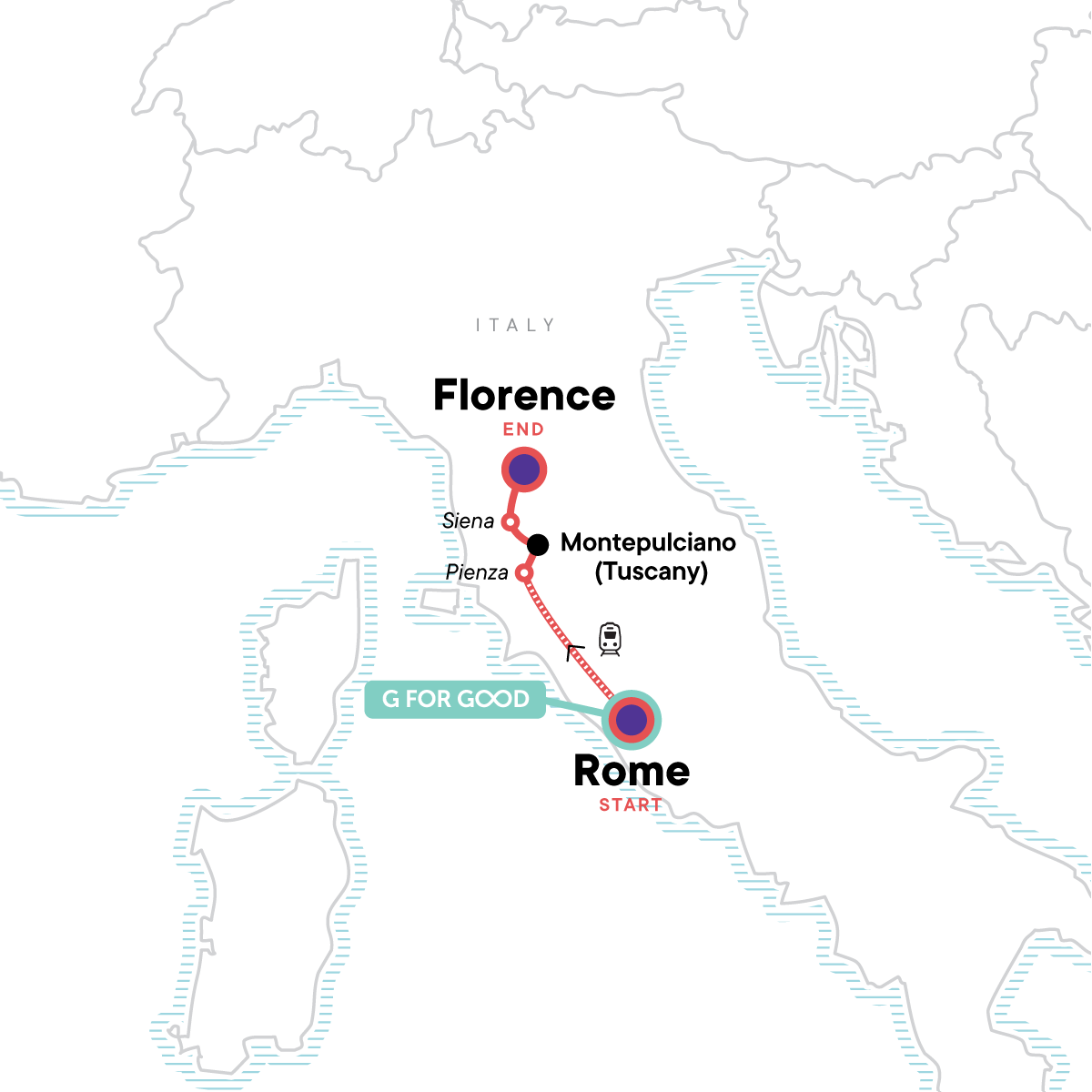 Tuscan Adventure: Rome to Florence