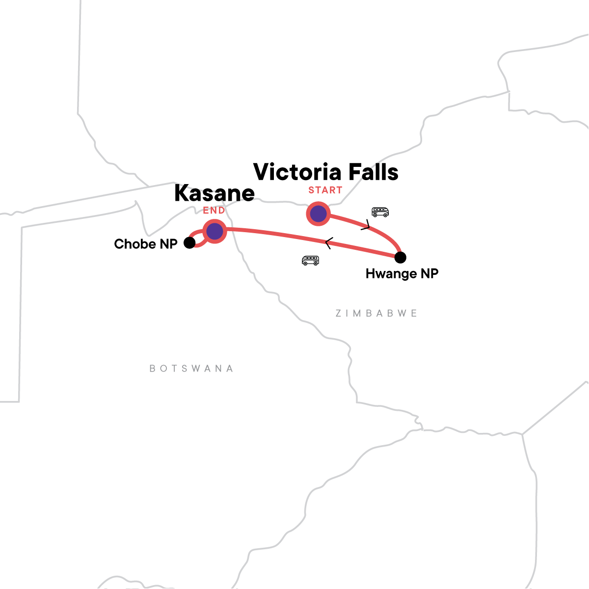 Zimbabwe & Botswana Safari: Victoria Falls & The Big Five