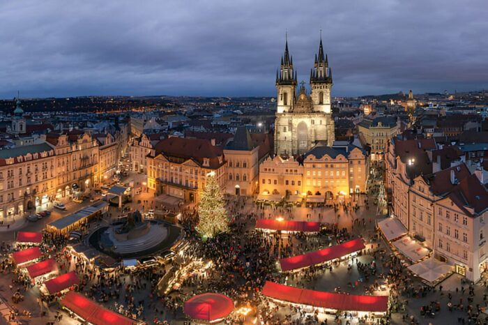 Europe Winter Carnival with Christmas Markets